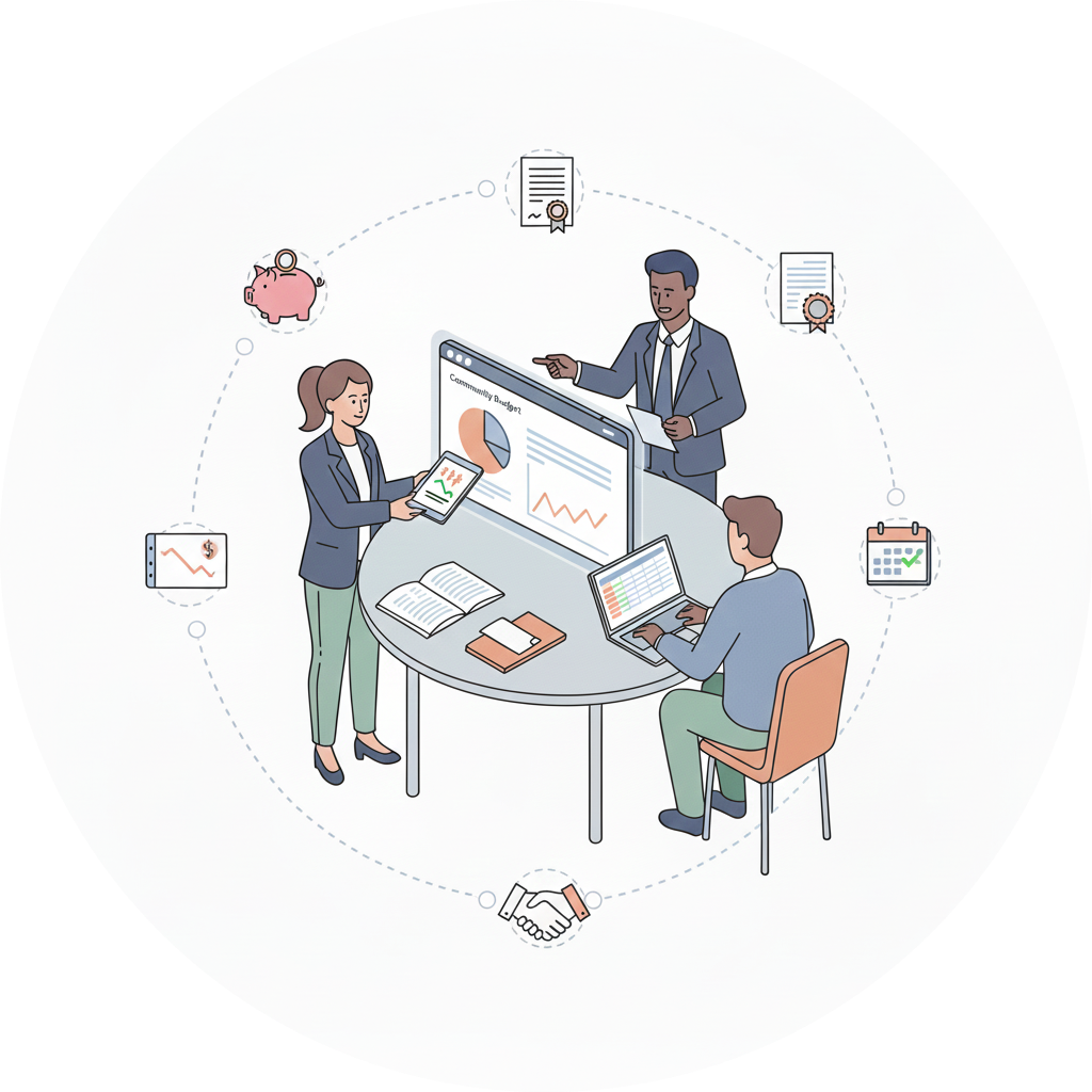 Control financiero y contable de comunidades de propietarios con elaboración de presupuestos y control de morosidad