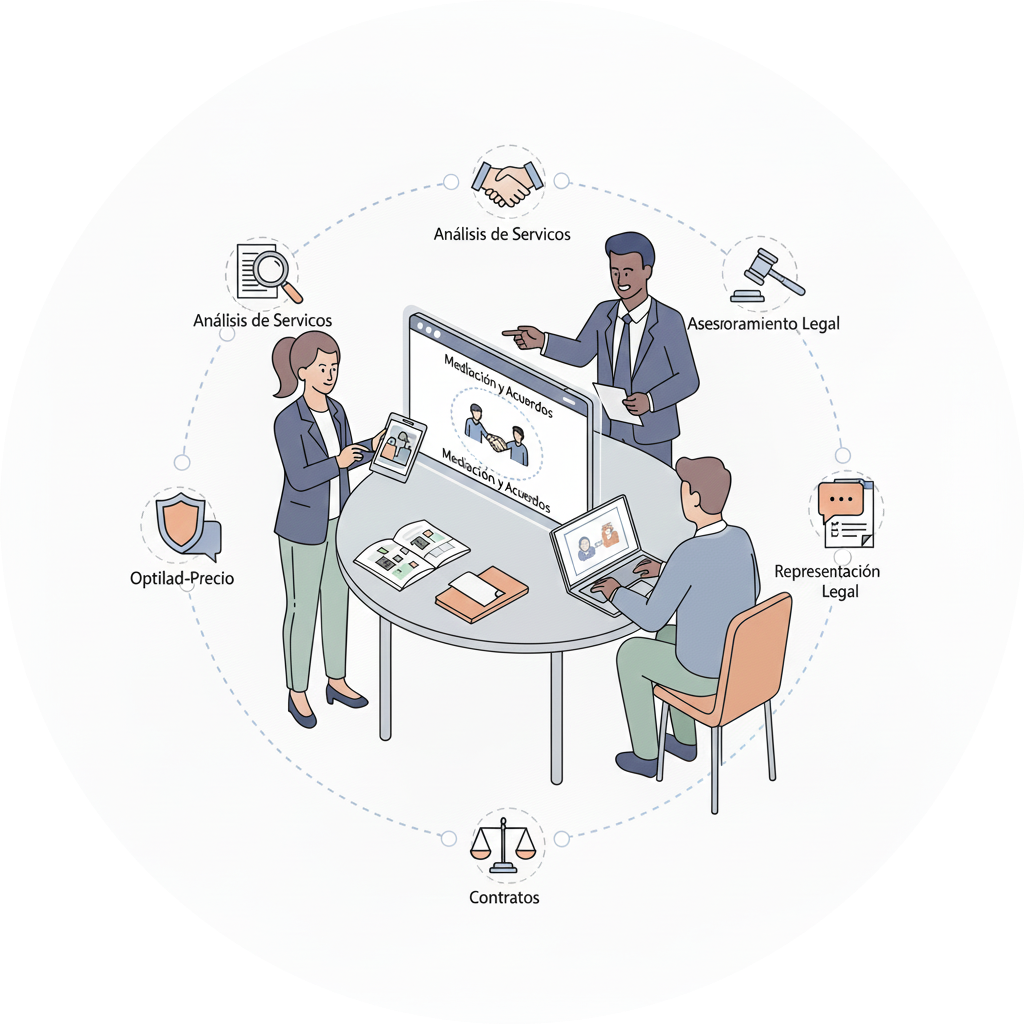 Gestión de conflictos y mediación en comunidades de propietarios con representación legal y mediación entre vecinos